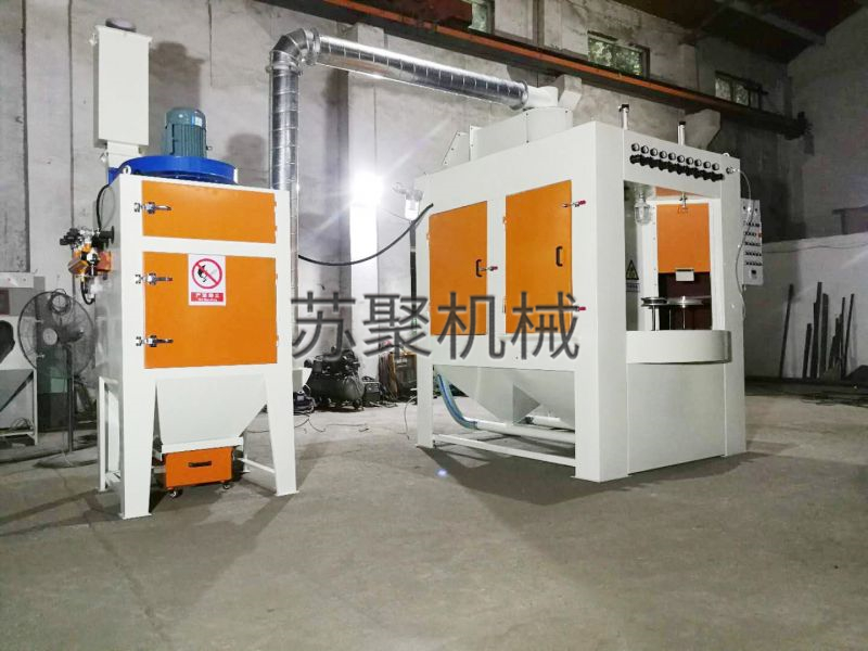 8工位間歇式自動(dòng)轉(zhuǎn)盤(pán)噴砂機(jī)